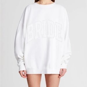 The Bar Classic White Sweatshirt